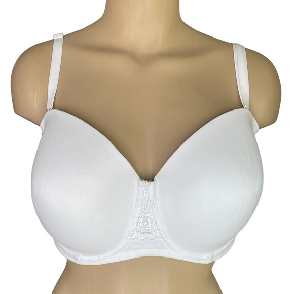 VANITY FAIR Beauty Back Bra Underwire Convertible Strapless White 42DD - Picture 1 of 15
